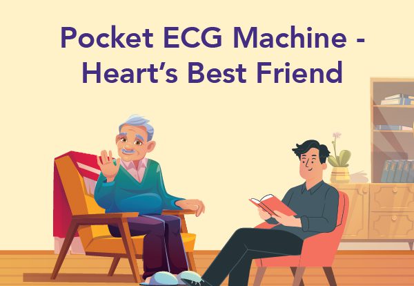 SanketLife Pocket ECG Machine - Heart's best friend